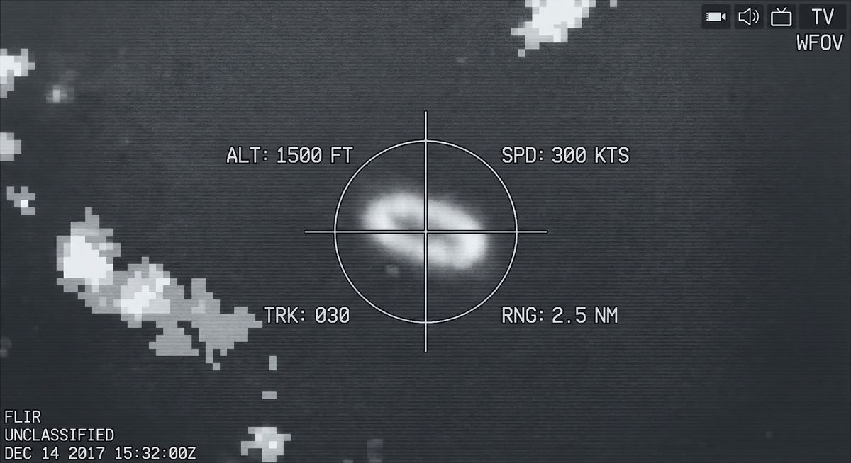 FLIR infrared footage of an unidentified aerial phenomenon